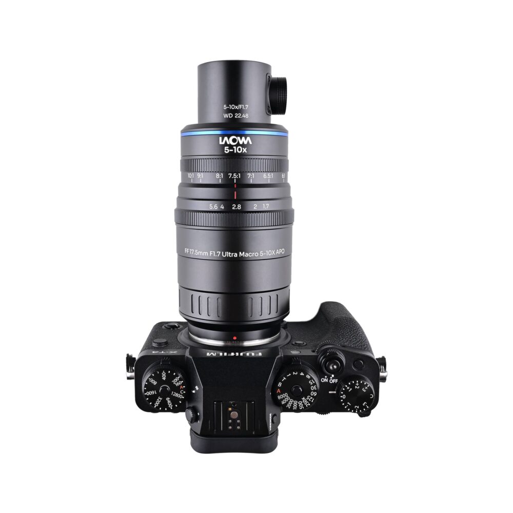 Laowa Aksen 17.5mm f/1.7 5-10X Ultra Macro APO Lens with Coaxial Illumination (FUJIFILM X)