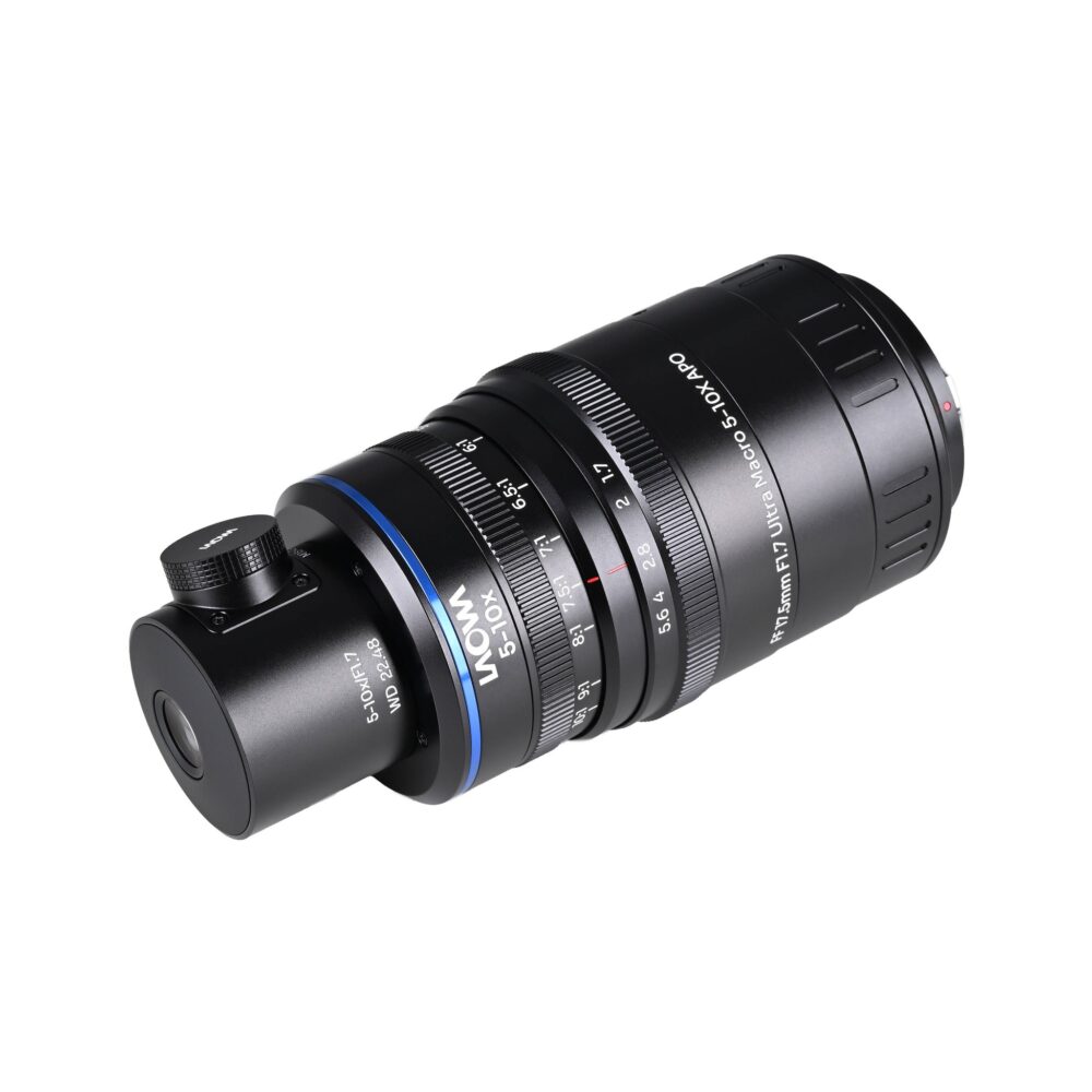 Laowa Aksen 17.5mm f/1.7 5-10X Ultra Macro APO Lens with Coaxial Illumination - Micro Four Thirds