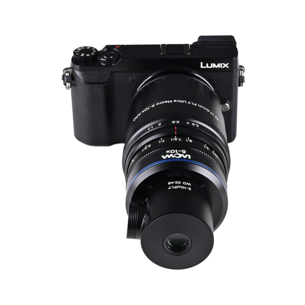 Laowa Aksen 17.5mm f/1.7 5-10X Ultra Macro APO Lens with Coaxial Illumination - Micro Four Thirds