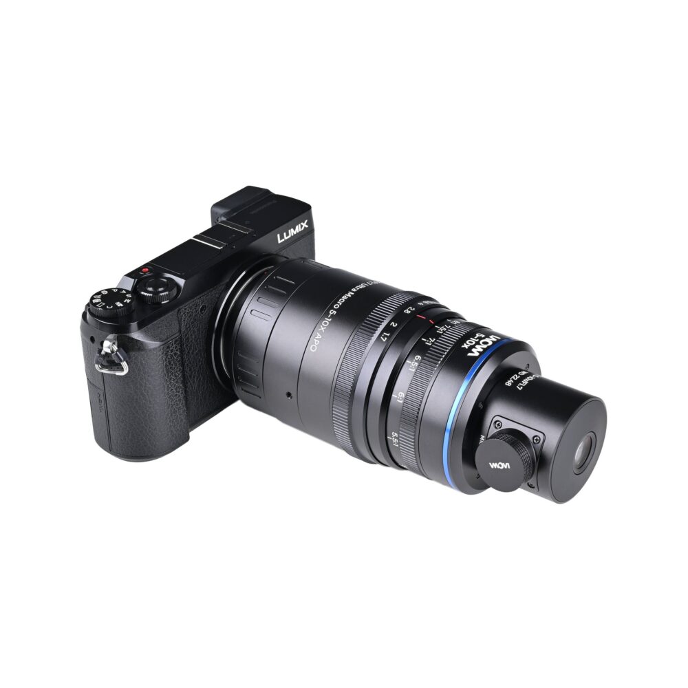 Laowa Aksen 17.5mm f/1.7 5-10X Ultra Macro APO Lens with Coaxial Illumination - Micro Four Thirds