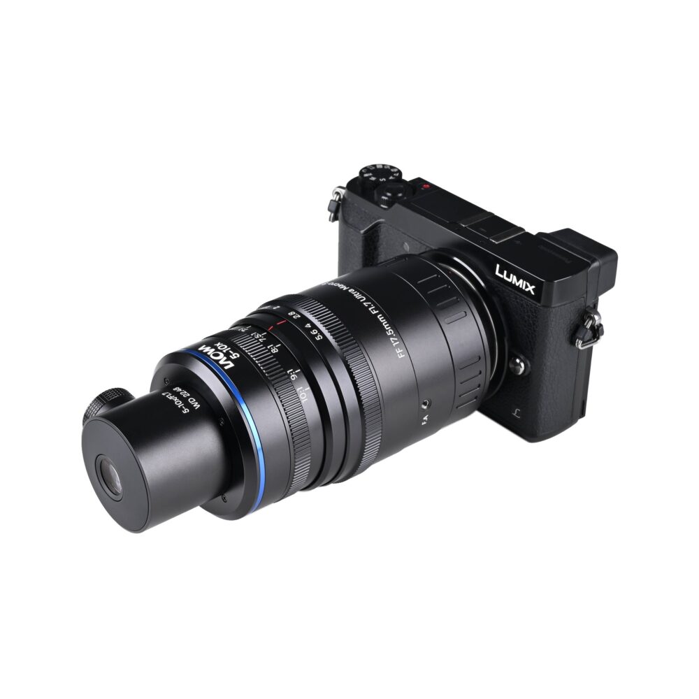 Laowa Aksen 17.5mm f/1.7 5-10X Ultra Macro APO Lens with Coaxial Illumination - Micro Four Thirds
