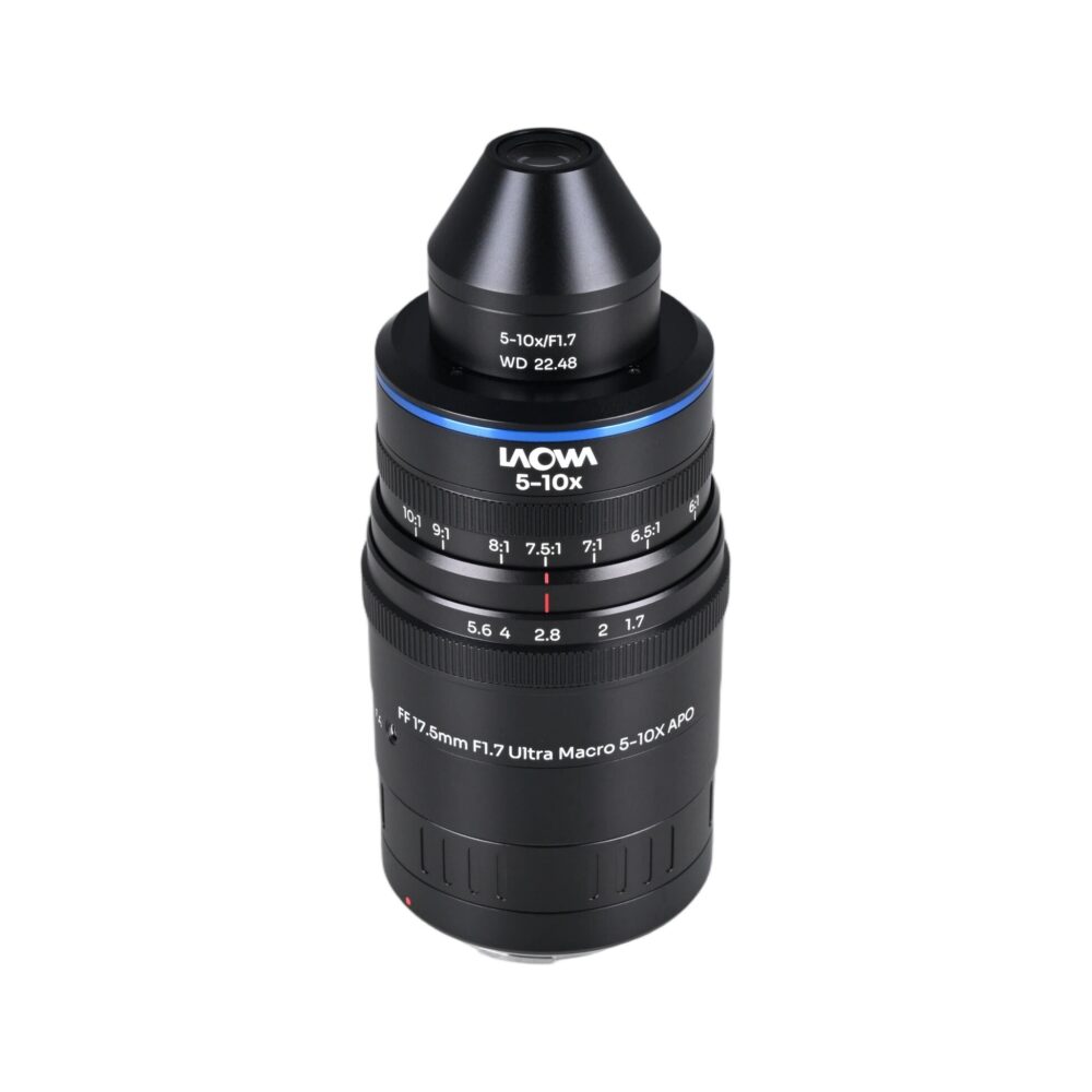 Laowa Aksen 17.5mm f/1.7 5-10x Ultra Macro APO Lens - Canon RF (VEAKSEN17517RF)