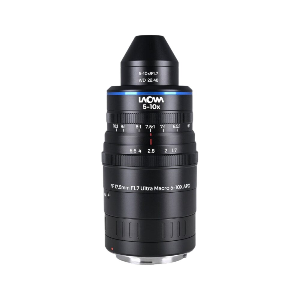 Laowa Aksen 17.5mm f/1.7 5-10x Ultra Macro APO Lens - Canon RF (VEAKSEN17517RF)