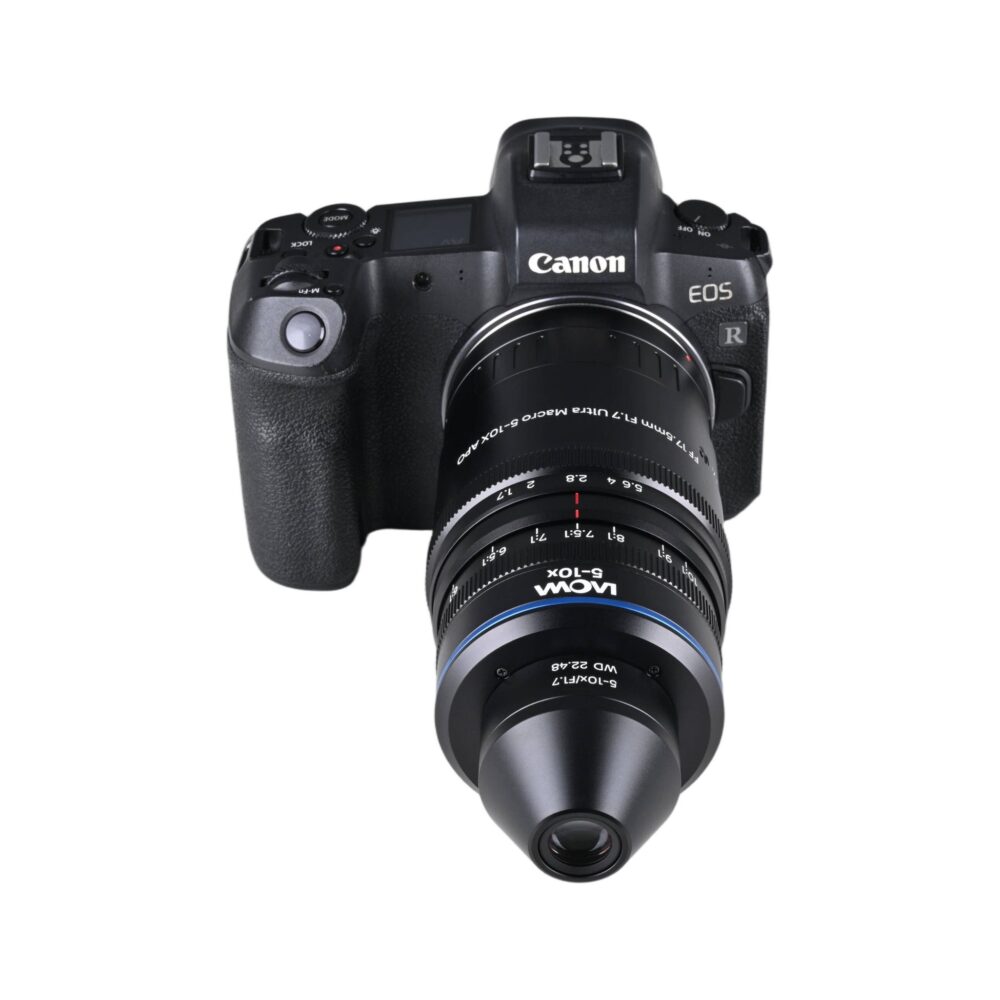 Laowa Aksen 17.5mm f/1.7 5-10x Ultra Macro APO Lens - Canon RF (VEAKSEN17517RF)