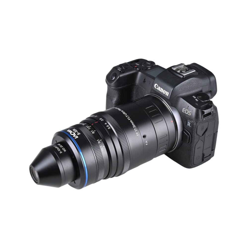 Laowa Aksen 17.5mm f/1.7 5-10x Ultra Macro APO Lens - Canon RF (VEAKSEN17517RF)
