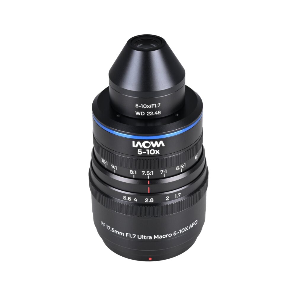 Laowa Aksen 17.5mm f/1.7 5-10x Ultra Macro APO Lens - Nikon F (VEAKSEN17517N)