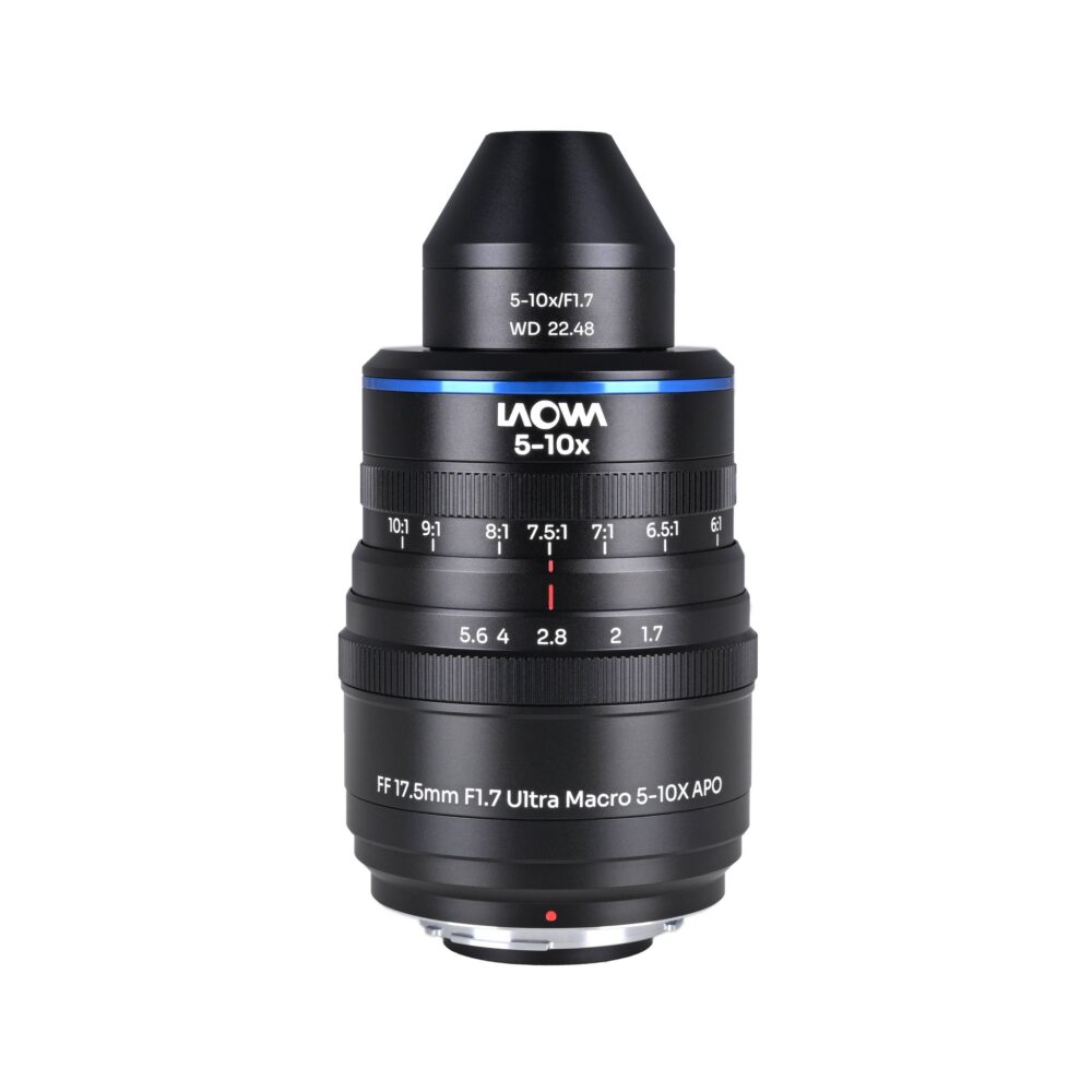 Laowa Aksen 17.5mm f/1.7 5-10x Ultra Macro APO Lens - Nikon F (VEAKSEN17517N)