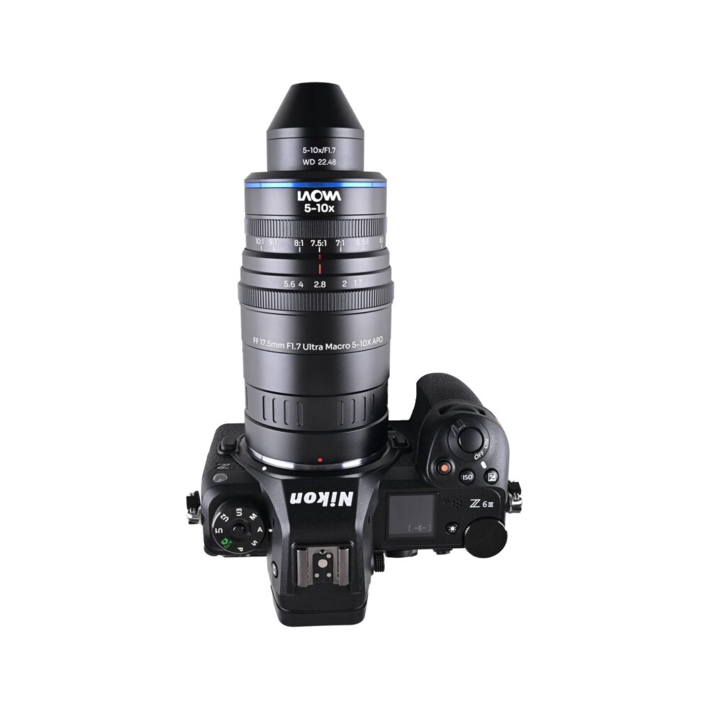 Laowa Aksen 17.5mm f/1.7 5-10x Ultra Macro APO Lens - Nikon Z (VEAKSEN17517NZ)