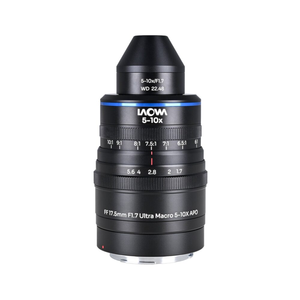 Laowa Aksen 17.5mm f/1.7 5-10x Ultra Macro APO Lens for Canon EF (VEAKSEN17517C)