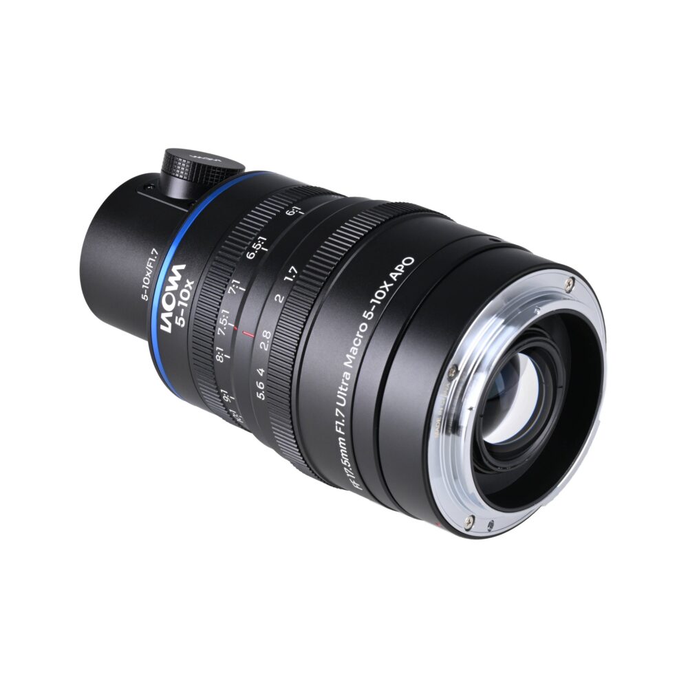 Laowa Aksen 17.5mm f/1.7 5-10x Ultra Macro APO Lens with Coaxial Illumination (Canon EF)