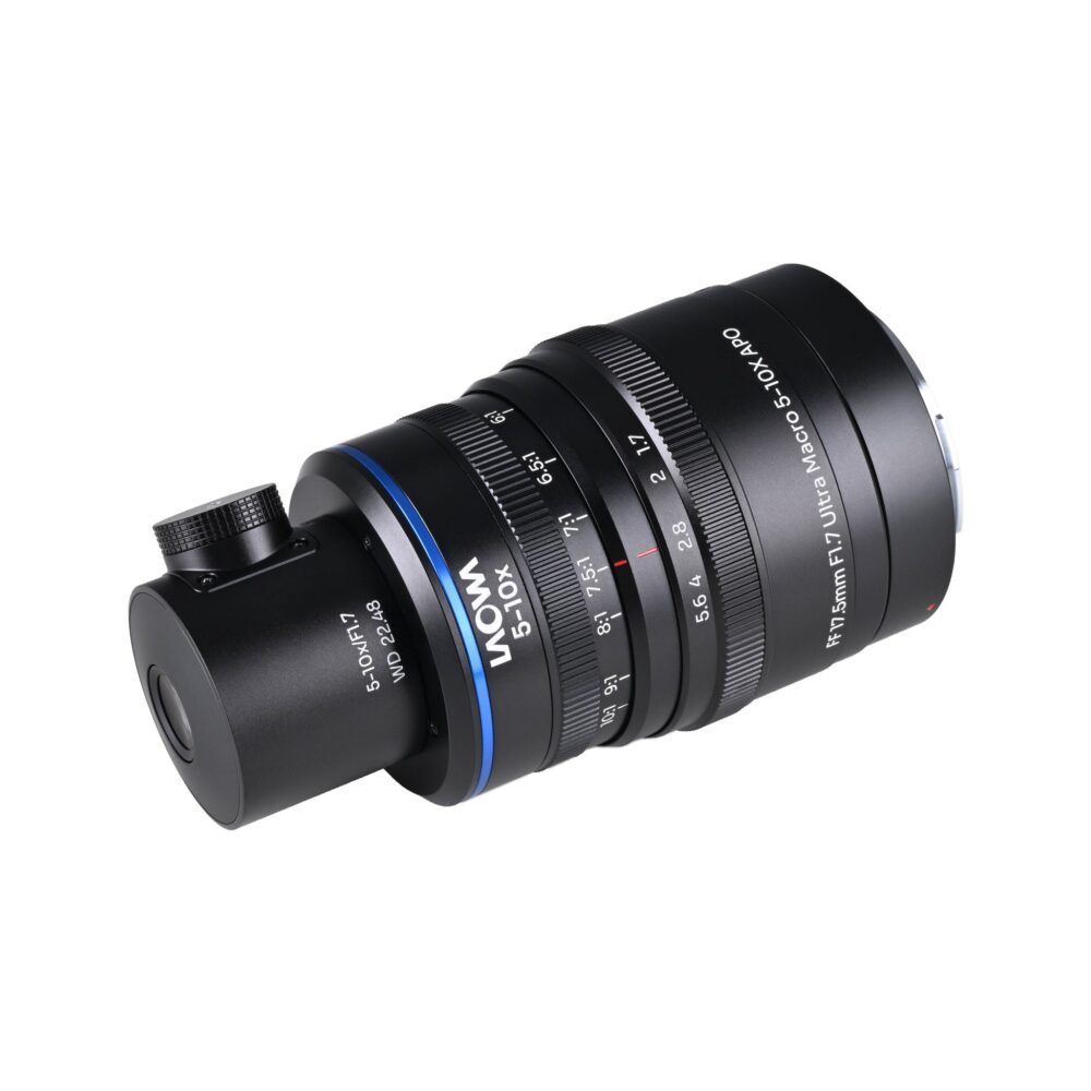 Laowa Aksen 17.5mm f/1.7 5-10x Ultra Macro APO Lens with Coaxial Illumination (Canon EF)