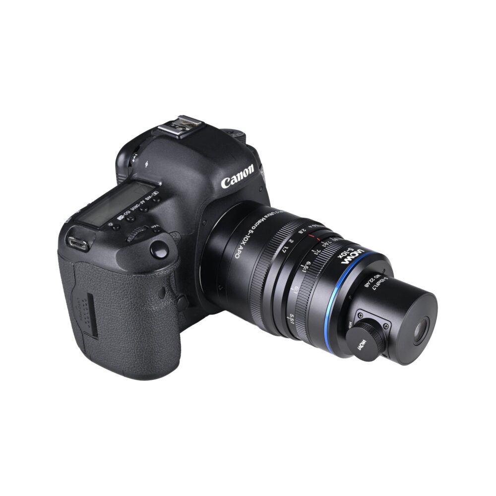 Laowa Aksen 17.5mm f/1.7 5-10x Ultra Macro APO Lens with Coaxial Illumination (Canon EF)