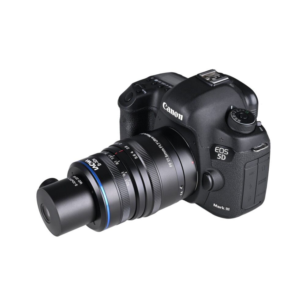 Laowa Aksen 17.5mm f/1.7 5-10x Ultra Macro APO Lens with Coaxial Illumination (Canon EF)