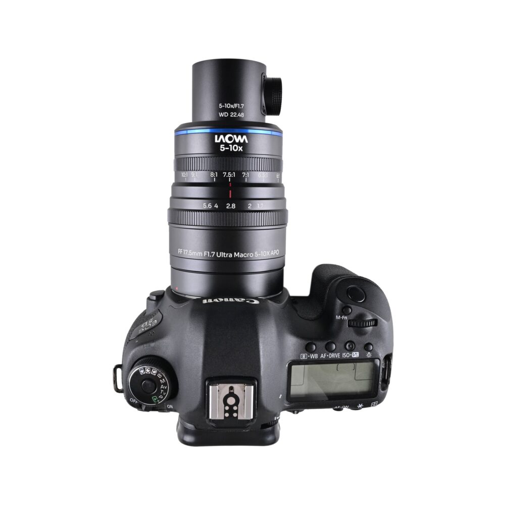 Laowa Aksen 17.5mm f/1.7 5-10x Ultra Macro APO Lens with Coaxial Illumination (Canon EF)