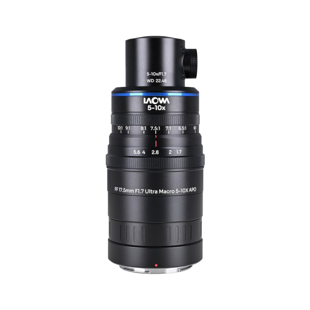 Laowa Aksen 17.5mm f/1.7 5-10x Ultra Macro APO Lens with Coaxial Illumination (Nikon Z) - NZ