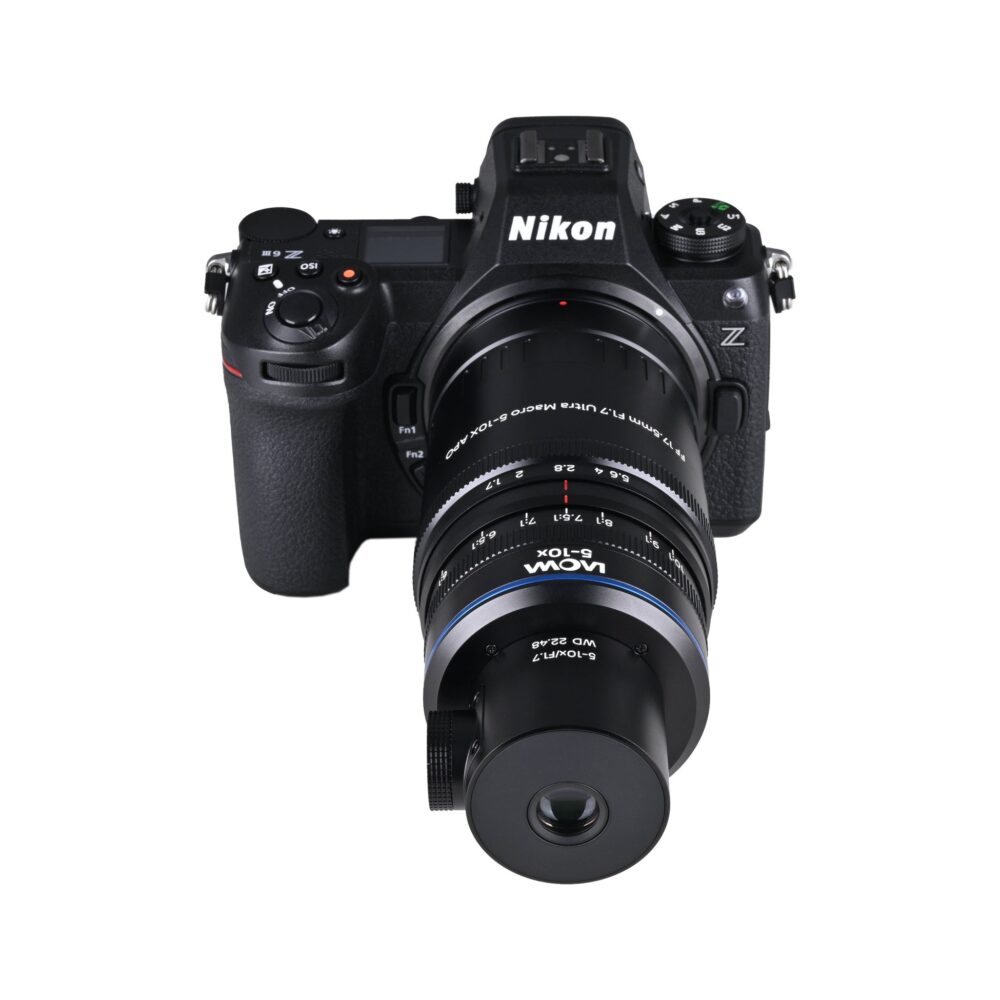 Laowa Aksen 17.5mm f/1.7 5-10x Ultra Macro APO Lens with Coaxial Illumination (Nikon Z) - NZ