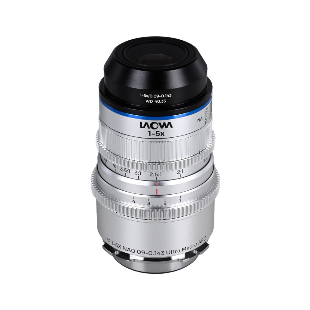 Laowa Aksen 45mm f/2.8 1-5X Ultra Macro APO Cine Lens - PL (VEAKSEN4528PL)