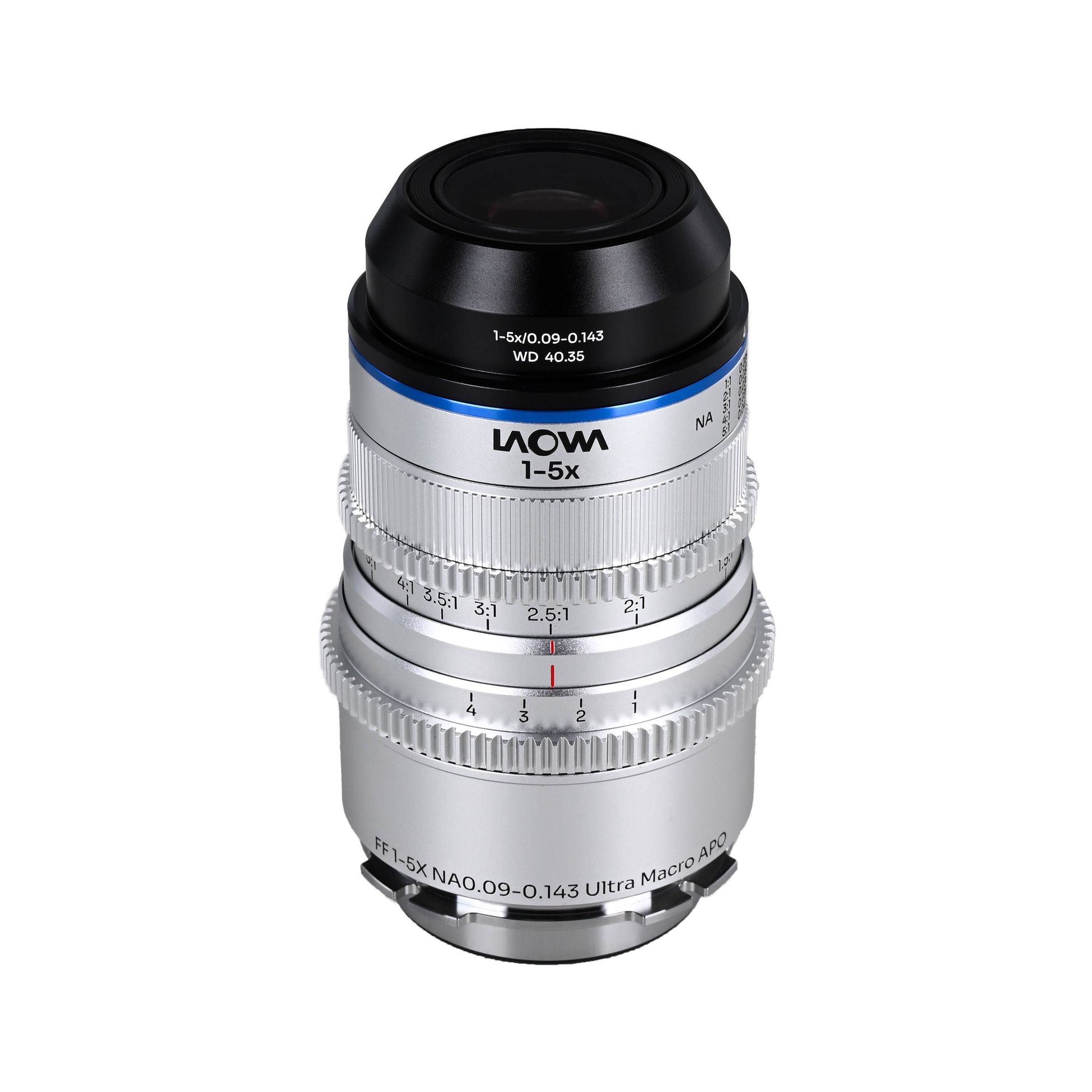 Laowa Aksen 45mm f/2.8 1-5X Ultra Macro APO Cine Lens - PL (VEAKSEN4528PL)