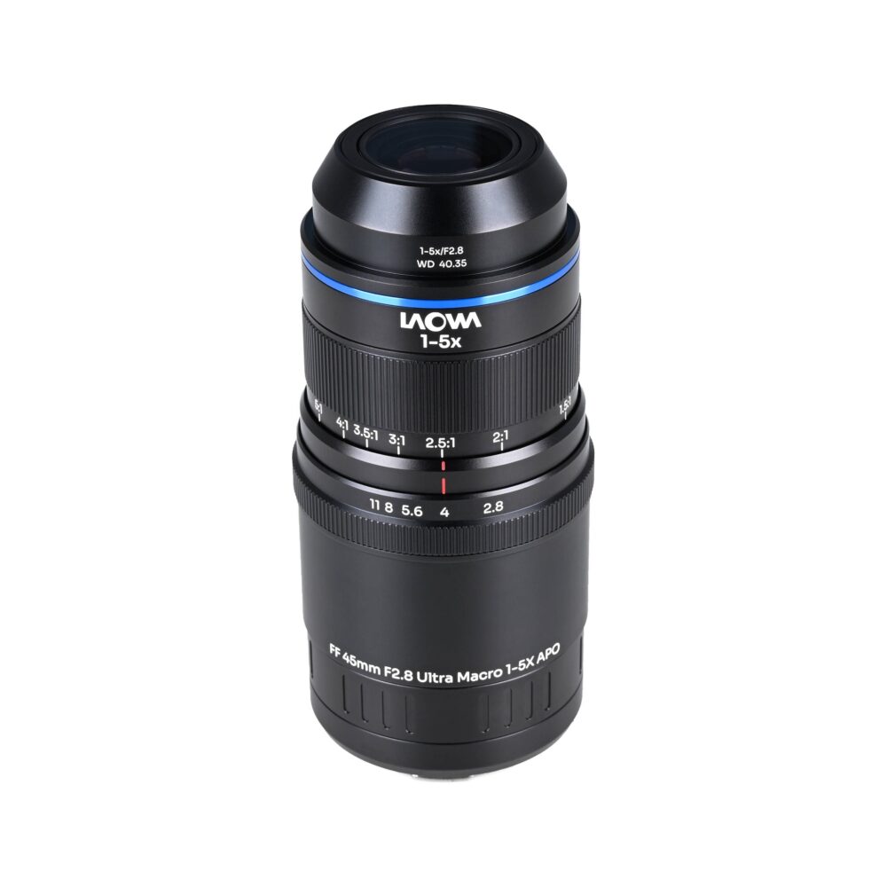 Laowa Aksen 45mm f/2.8 1-5X Ultra Macro APO - L Mount (VEAKSEN4528L)