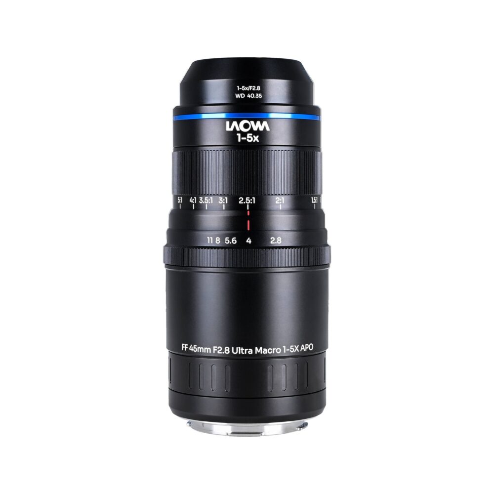 Laowa Aksen 45mm f/2.8 1-5X Ultra Macro APO - L Mount (VEAKSEN4528L)