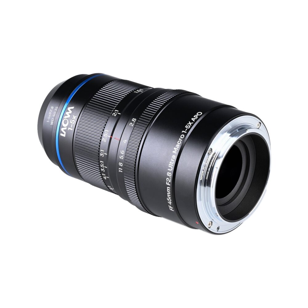 Laowa Aksen 45mm f/2.8 1-5X Ultra Macro APO Lens - Canon EF (VEAKSEN4528C)