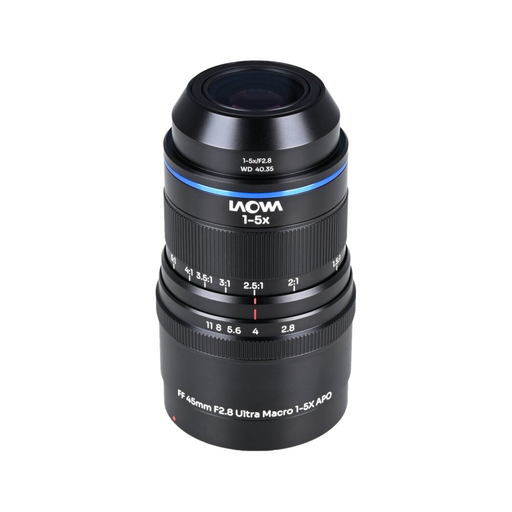 Laowa Aksen 45mm f/2.8 1-5X Ultra Macro APO Lens - Canon EF (VEAKSEN4528C)
