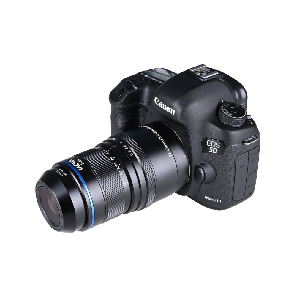 Laowa Aksen 45mm f/2.8 1-5X Ultra Macro APO Lens - Canon EF (VEAKSEN4528C)