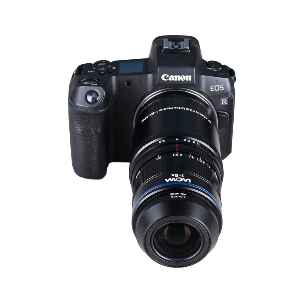 Laowa Aksen 45mm f/2.8 1-5X Ultra Macro APO Lens - Canon RF (VEAKSEN4528RF)