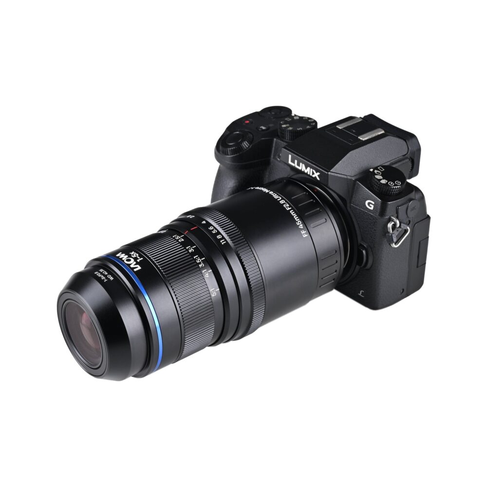 Laowa Aksen 45mm f/2.8 1-5X Ultra Macro APO Lens - MFT (VEAKSEN4528MFT)