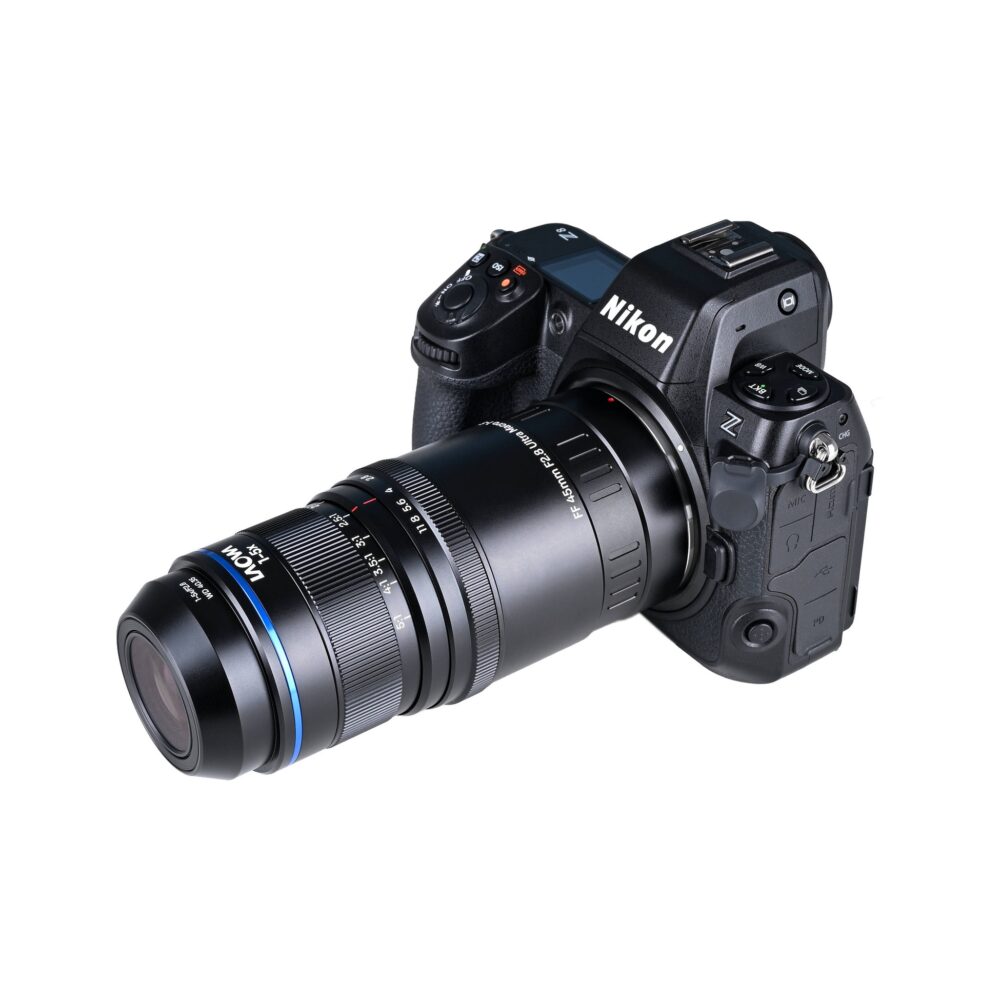 Laowa Aksen 45mm f/2.8 1-5X Ultra Macro APO Lens - Nikon Z (VEAKSEN4528NZ)