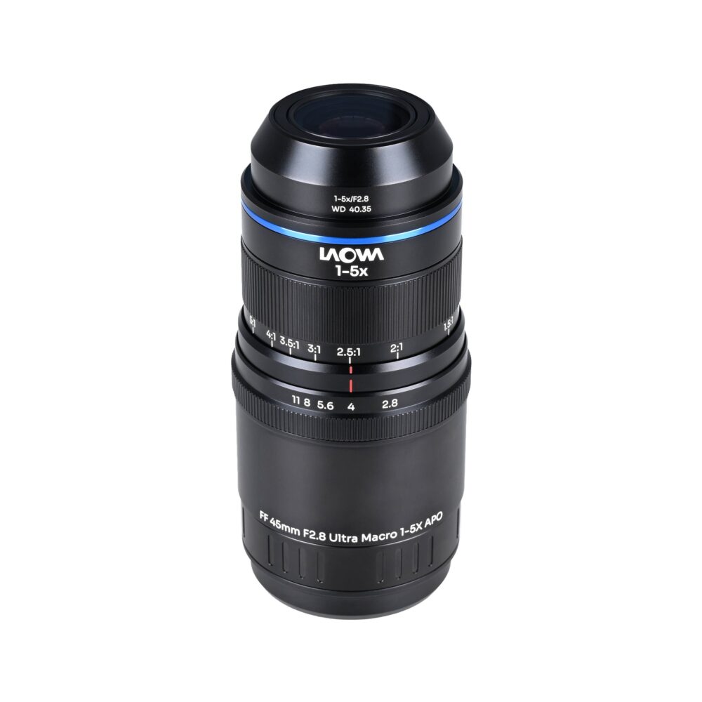 Laowa Aksen 45mm f/2.8 1-5X Ultra Macro APO Lens - Sony FE (VEAKSEN4528FE)