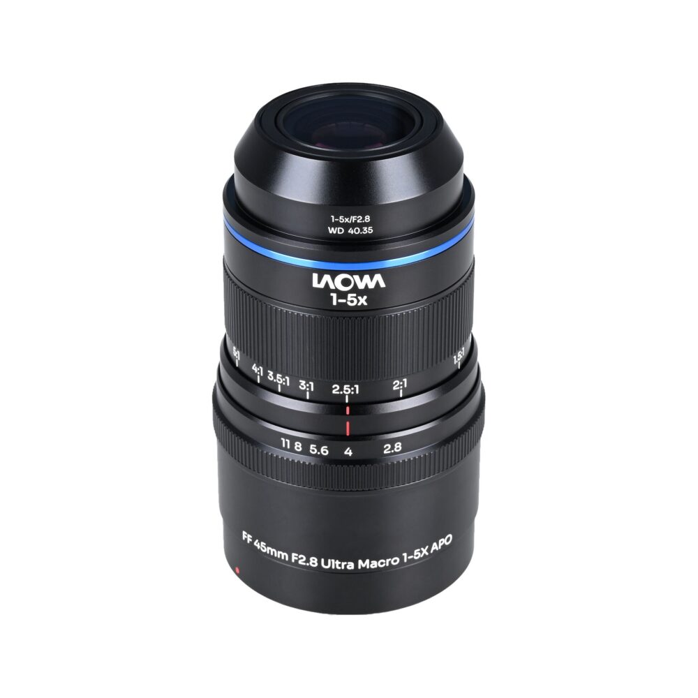 Laowa Aksen 45mm f/2.8 and 17.5mm f/1.7 Ultra Macro APO Lens Bundle with Coaxial Illumination (Canon EF)