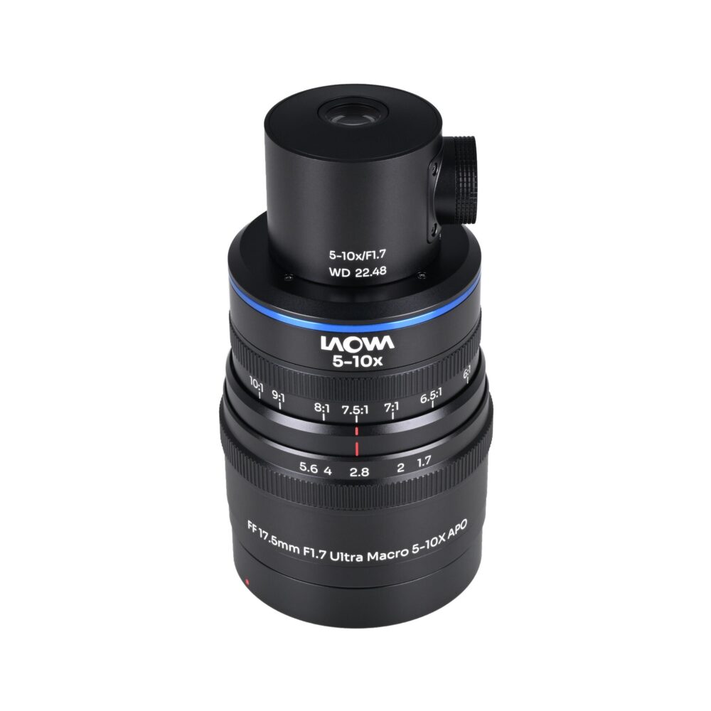 Laowa Aksen 45mm f/2.8 and 17.5mm f/1.7 Ultra Macro APO Lens Bundle with Coaxial Illumination (Canon EF)