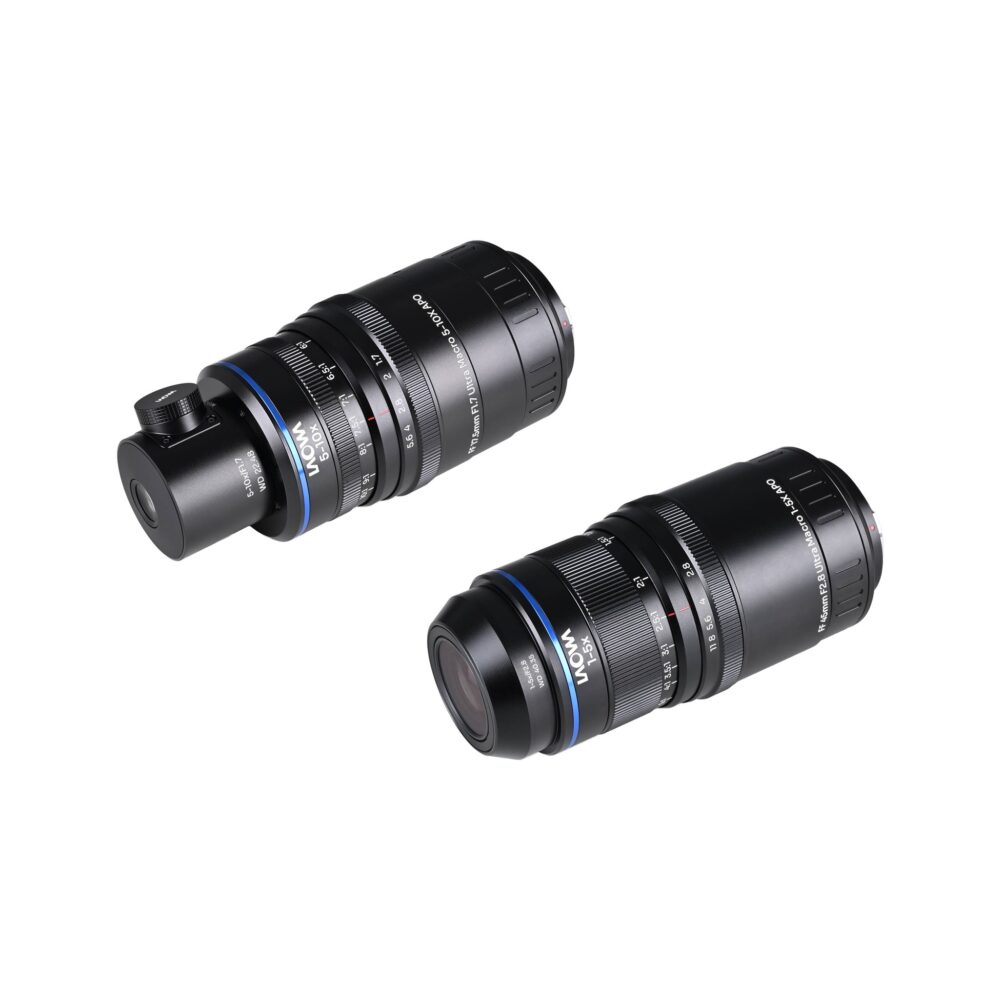 Laowa Aksen 45mm f/2.8 and 17.5mm f/1.7 Ultra Macro APO Lens Bundle with Coaxial Illumination (Micro Four Thirds)