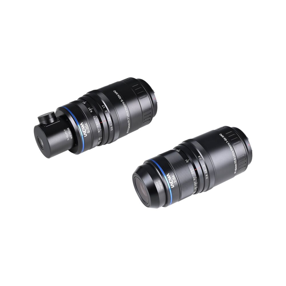 Laowa Aksen Ultra Macro APO Lenses Bundle (Coax Ill)) 45mm f/2.8 & 17.5mm f/1.7 - FUJIFILM X