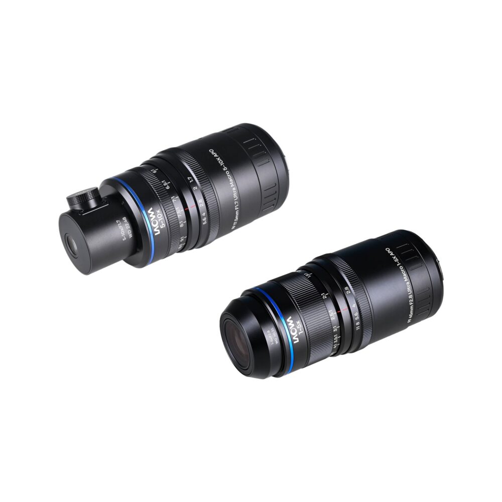 Laowa Aksen Ultra Macro APO Lenses Bundle (Coax Ill)) 45mm f/2.8 & 17.5mm f/1.7 - L Mount