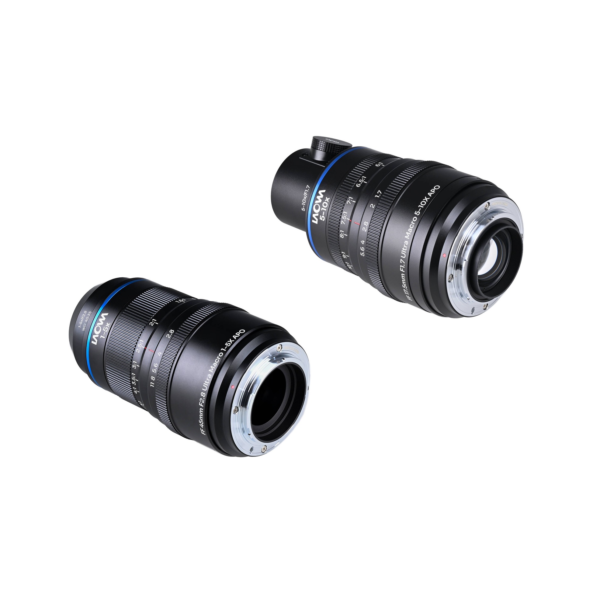 Laowa Aksen Ultra Macro APO Lenses Bundle (Coax Ill)) 45mm f/2.8 & 17.5mm f/1.7 - Nikon F