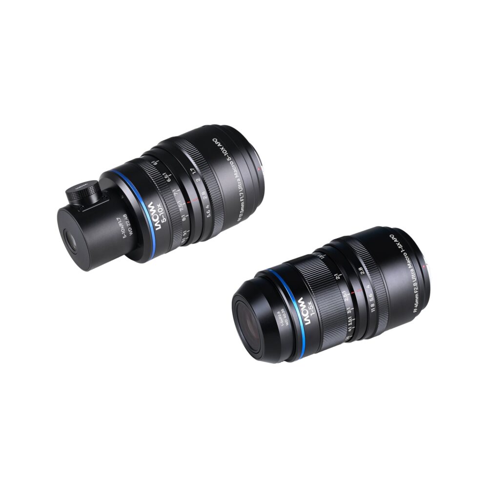 Laowa Aksen Ultra Macro APO Lenses Bundle (Coax Ill)) 45mm f/2.8 & 17.5mm f/1.7 - Nikon F