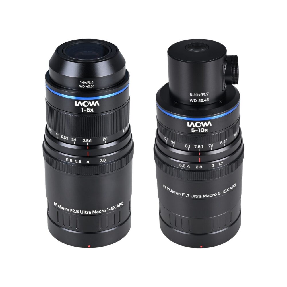 Laowa Aksen Ultra Macro APO Lenses Bundle (Coax Ill)) 45mm f/2.8 & 17.5mm f/1.7 - Nikon Z