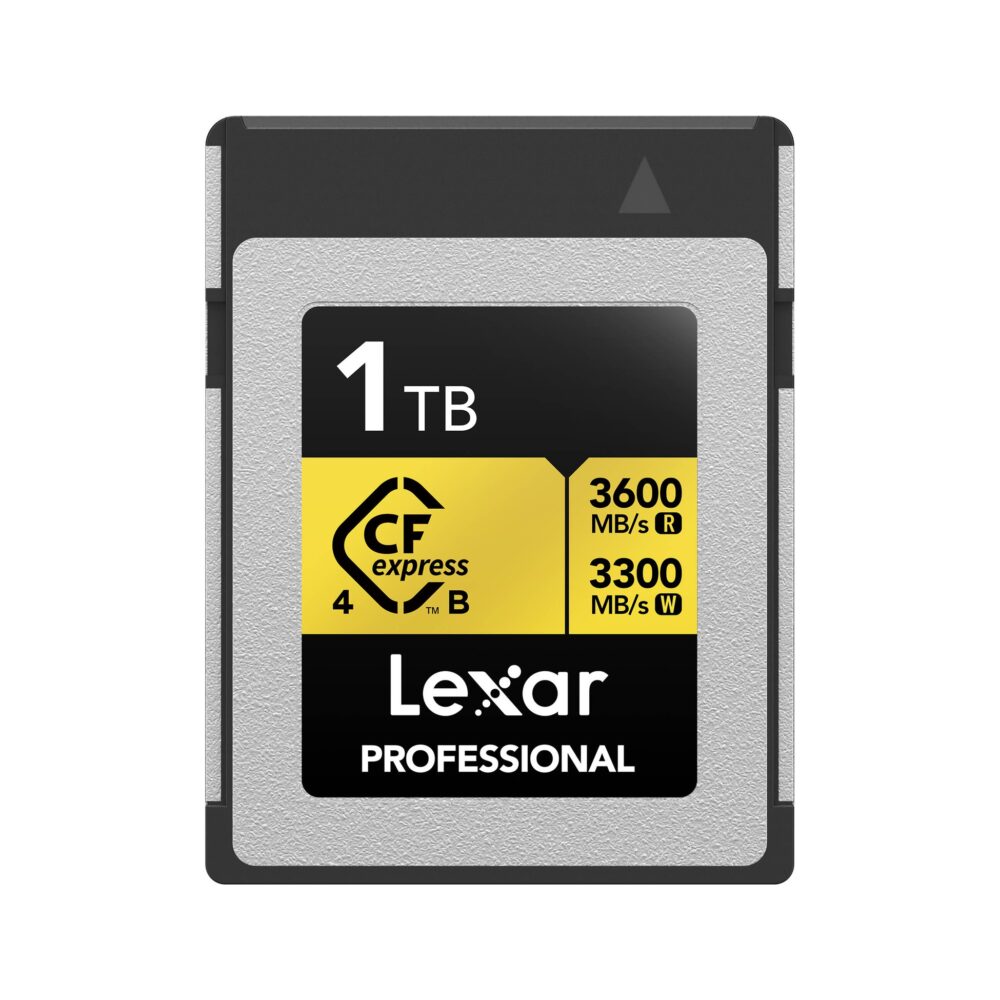 Lexar CFexpress Pro Type B Gold 4.0 Series 1TB - R3600/W3300MB/s
