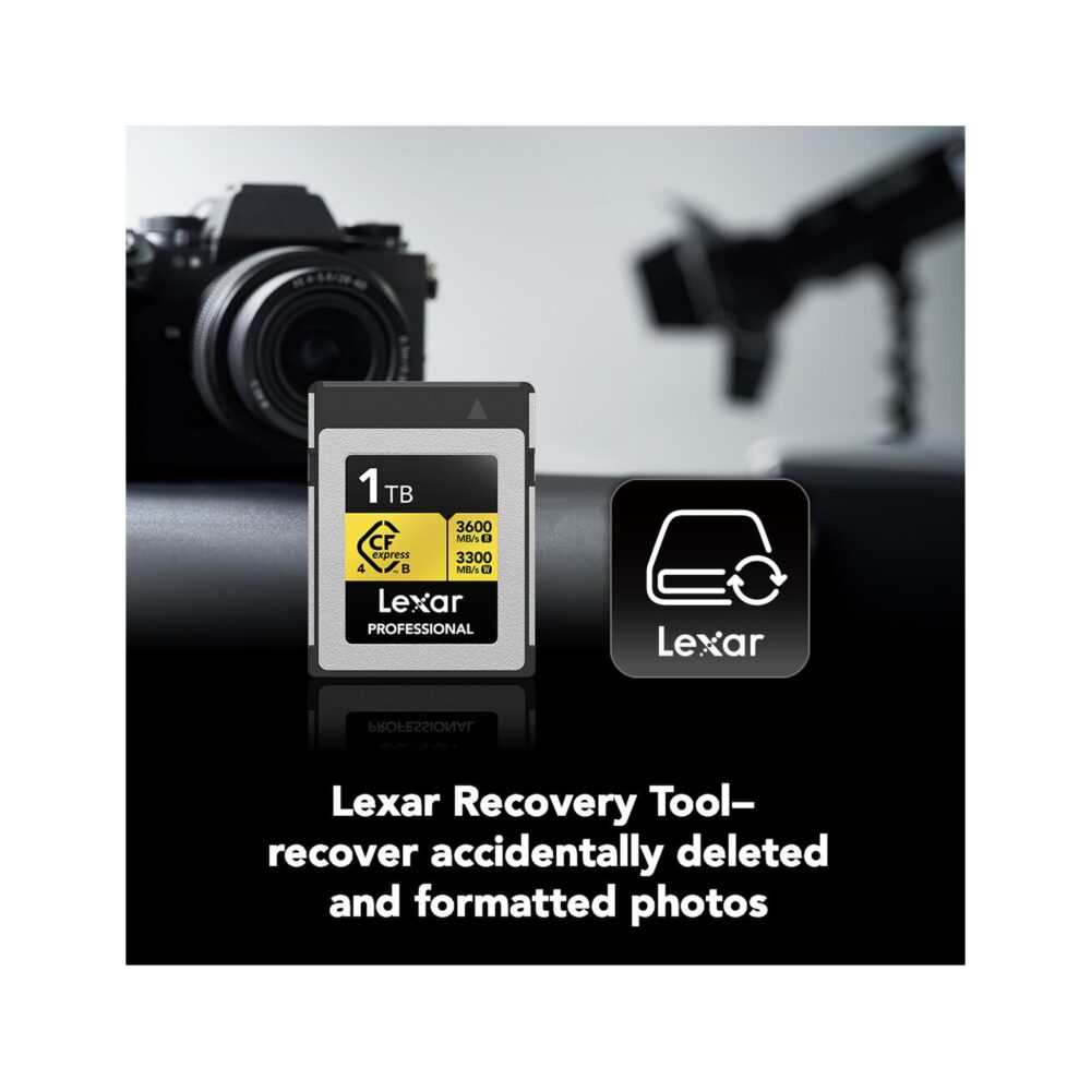 Lexar CFexpress Pro Type B Gold 4.0 Series 1TB - R3600/W3300MB/s