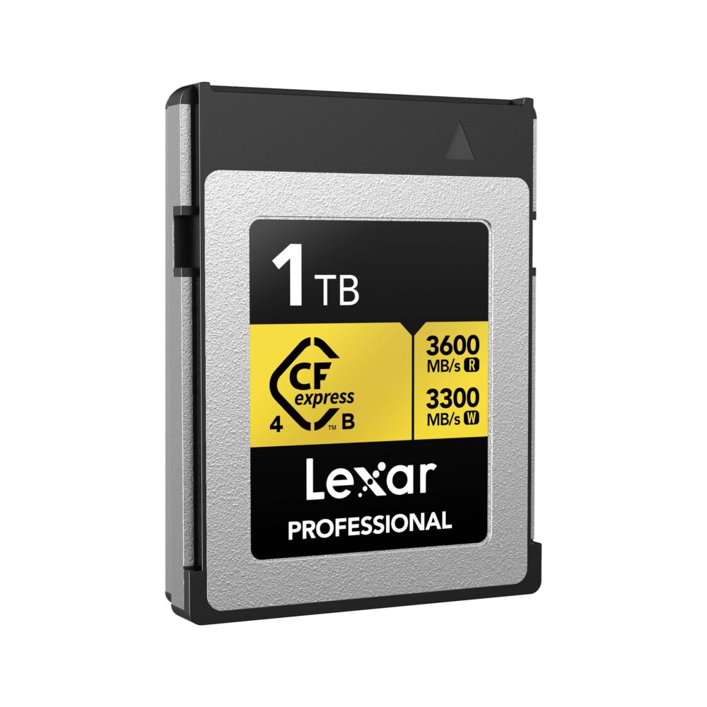 Lexar CFexpress Pro Type B Gold 4.0 Series 1TB - R3600/W3300MB/s
