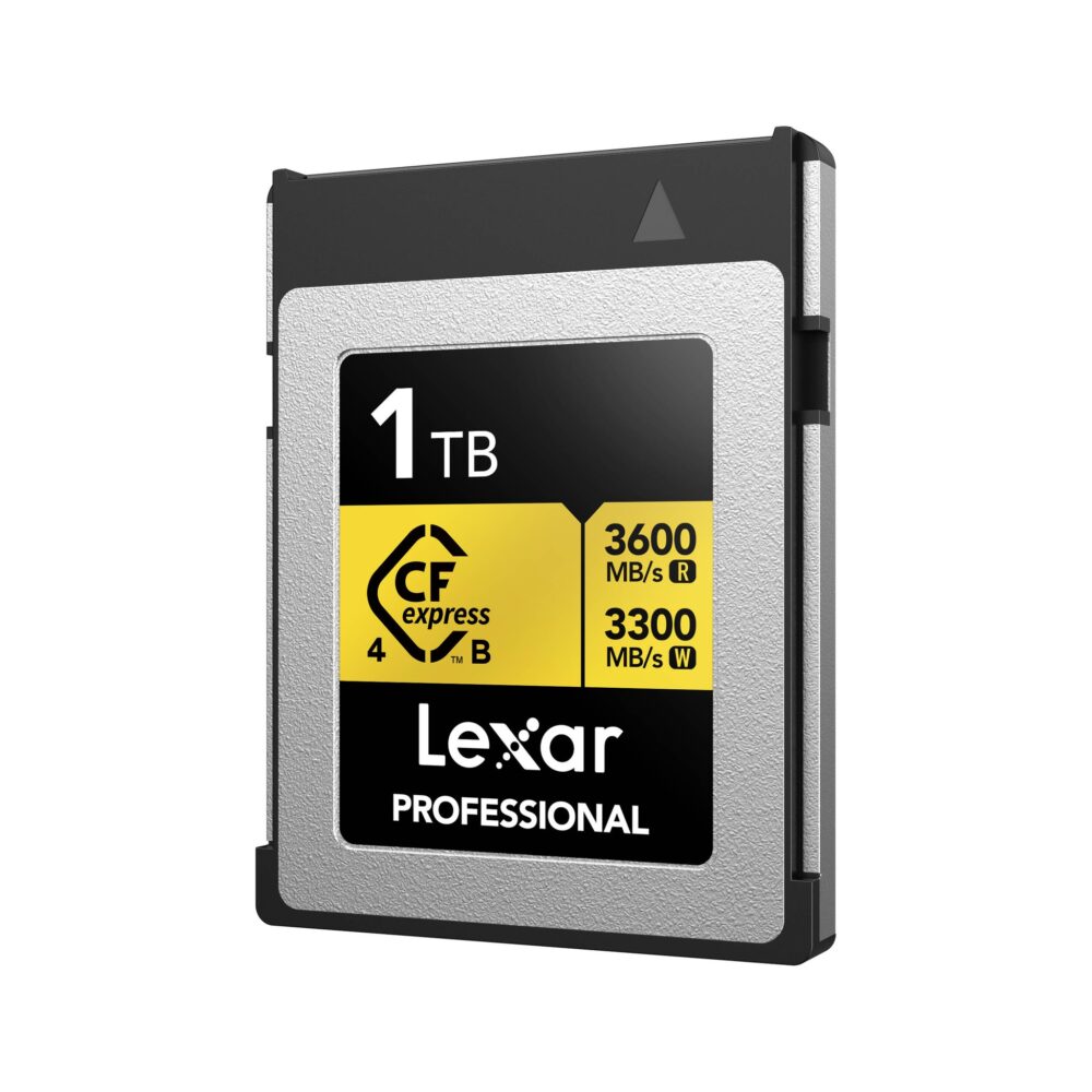Lexar CFexpress Pro Type B Gold 4.0 Series 1TB - R3600/W3300MB/s