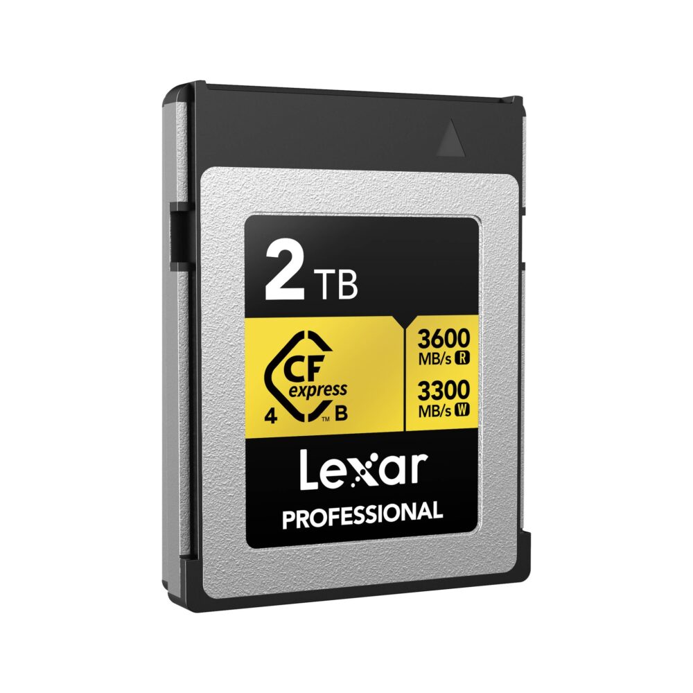 Lexar CFexpress Pro Type B Gold 4.0 Series 2TB - R3600/W3300MB/s