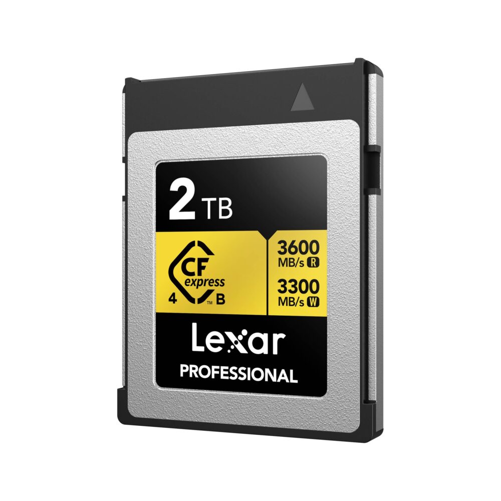 Lexar CFexpress Pro Type B Gold 4.0 Series 2TB - R3600/W3300MB/s