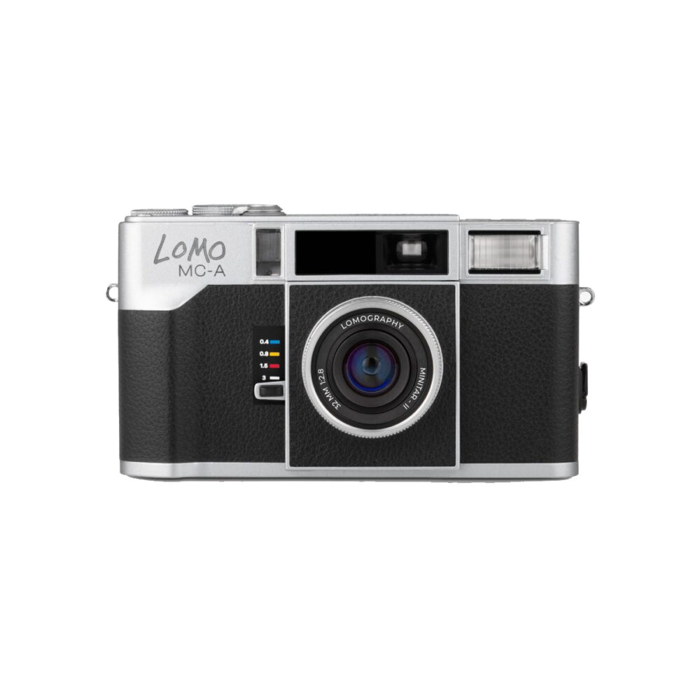 Lomo MC-A 35mm Film Camera Silver