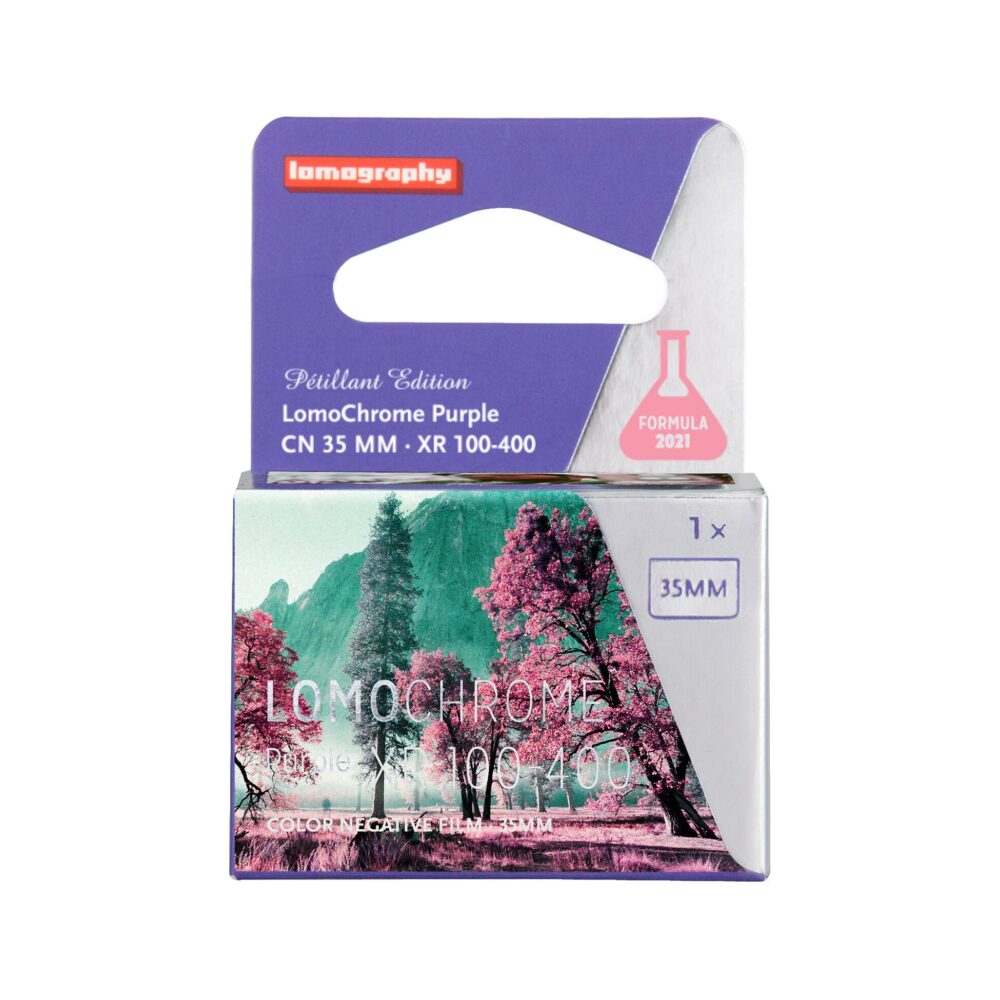 Lomography 2021 LomoChrome Purple Pétillant 35 mm Film, 36 Exposures, ISO 100–400