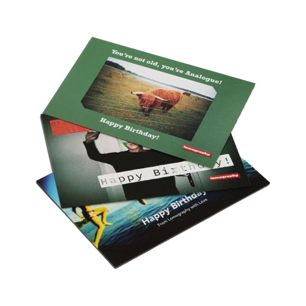 Lomography Birthday Photo Postcards (Set of 3)