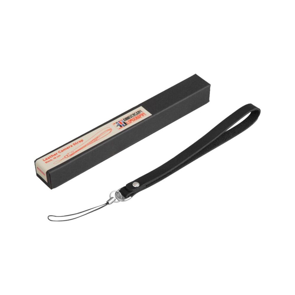 Lomography Black Leather Wrist Strap
