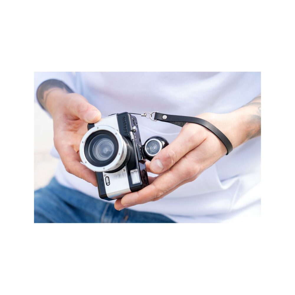 Lomography Black Leather Wrist Strap